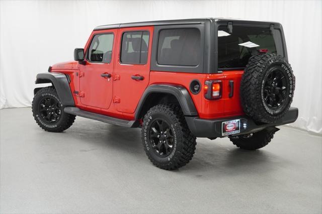 used 2021 Jeep Wrangler car, priced at $31,994