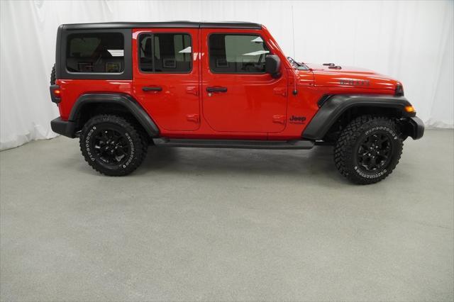 used 2021 Jeep Wrangler car, priced at $31,994