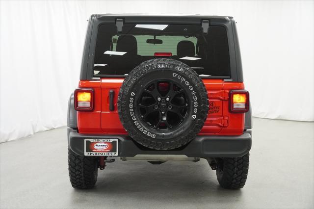 used 2021 Jeep Wrangler car, priced at $31,994