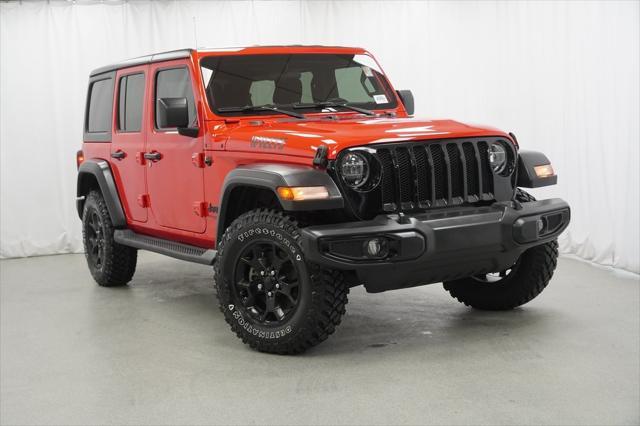 used 2021 Jeep Wrangler car, priced at $31,994