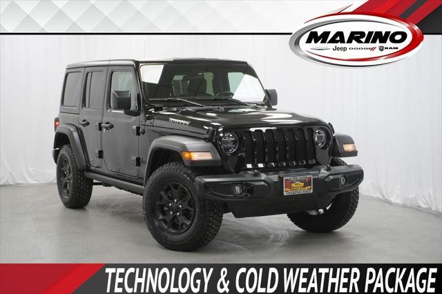 used 2021 Jeep Wrangler car, priced at $33,994