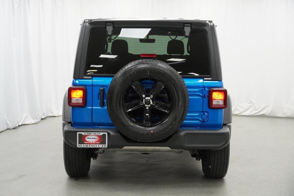 used 2021 Jeep Wrangler Unlimited car, priced at $30,394