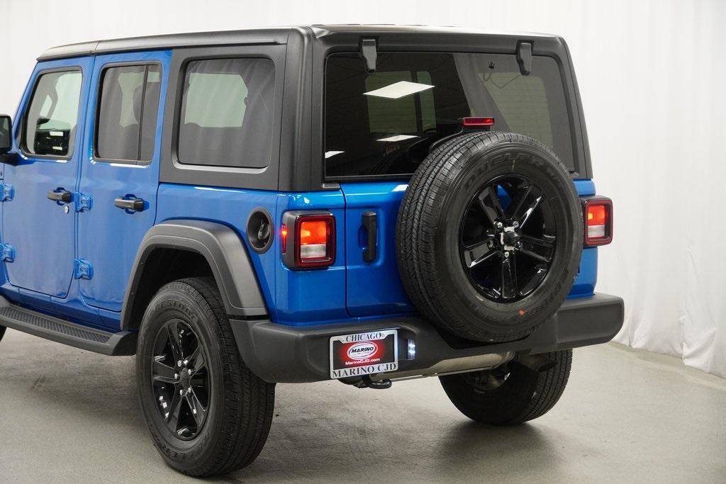 used 2021 Jeep Wrangler Unlimited car, priced at $30,394