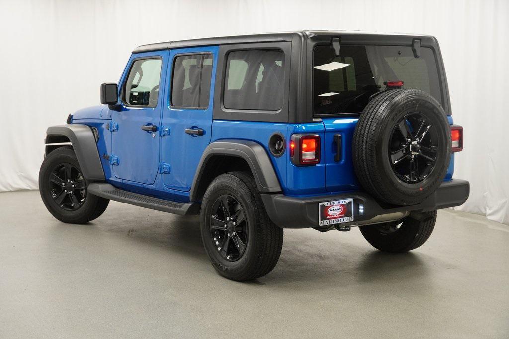 used 2021 Jeep Wrangler Unlimited car, priced at $30,394