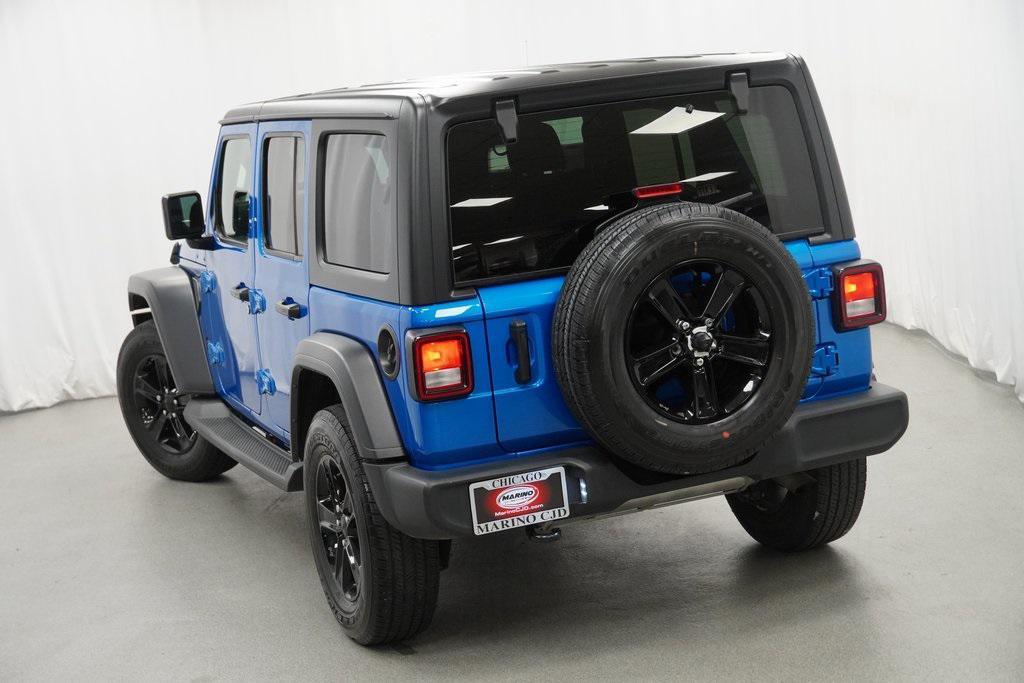 used 2021 Jeep Wrangler Unlimited car, priced at $30,394