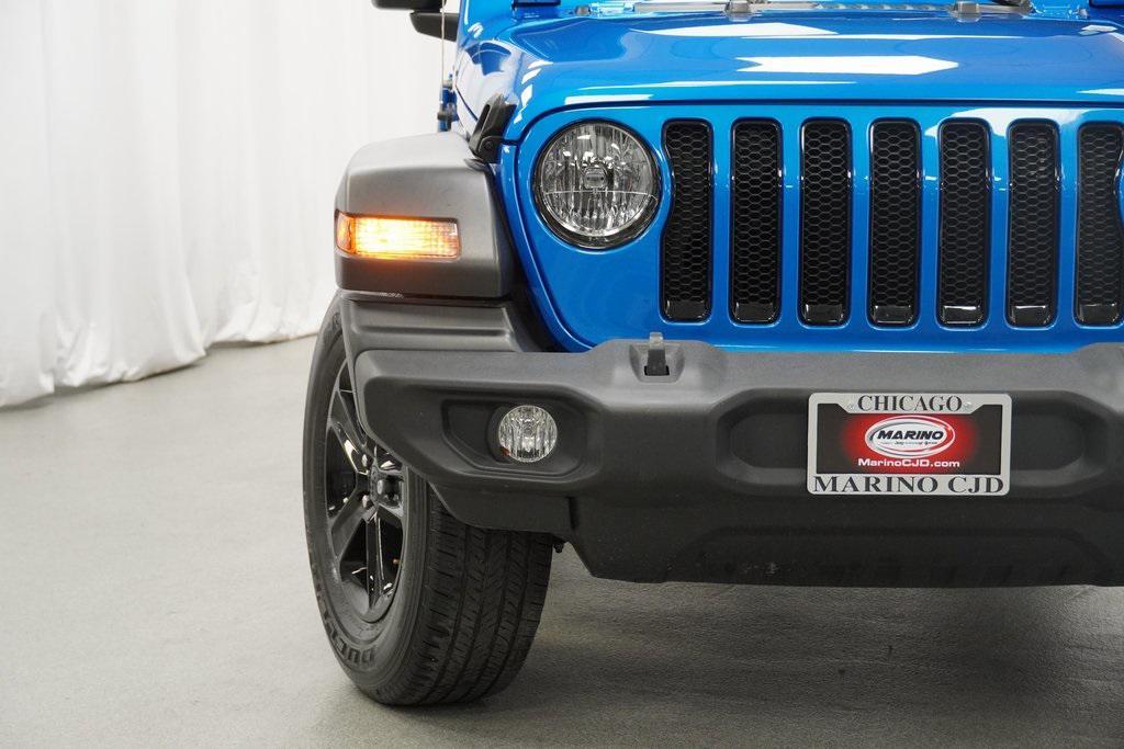 used 2021 Jeep Wrangler Unlimited car, priced at $30,394