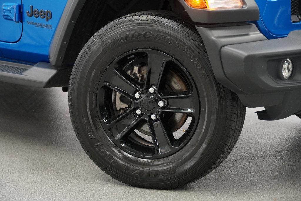 used 2021 Jeep Wrangler Unlimited car, priced at $30,394