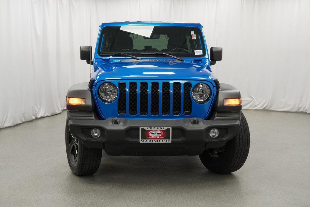 used 2021 Jeep Wrangler Unlimited car, priced at $30,394