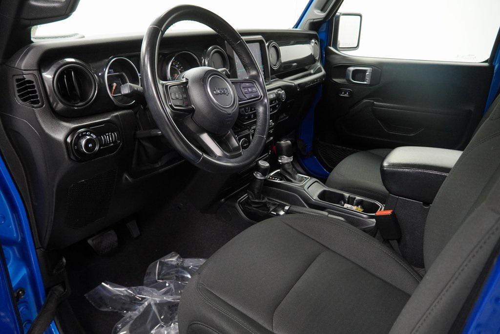 used 2021 Jeep Wrangler Unlimited car, priced at $30,394