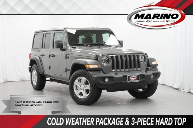 used 2021 Jeep Wrangler Unlimited car, priced at $29,794