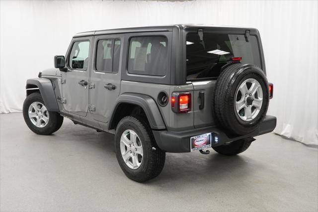 used 2021 Jeep Wrangler Unlimited car, priced at $29,794