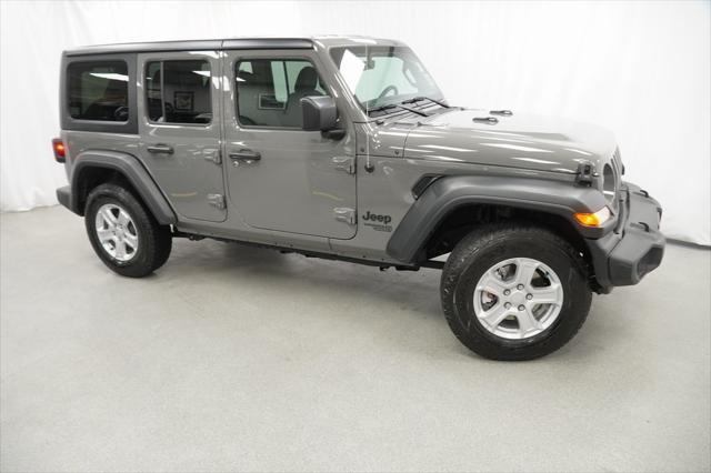 used 2021 Jeep Wrangler Unlimited car, priced at $29,794