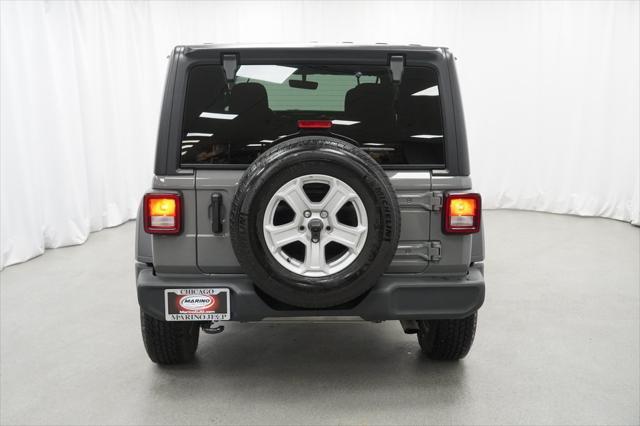 used 2021 Jeep Wrangler Unlimited car, priced at $29,794