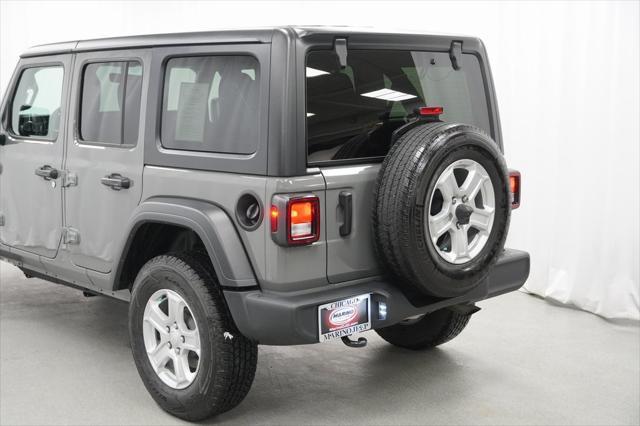 used 2021 Jeep Wrangler Unlimited car, priced at $29,794