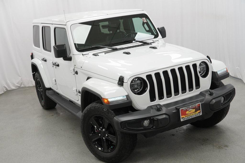 used 2022 Jeep Wrangler Unlimited car, priced at $35,394