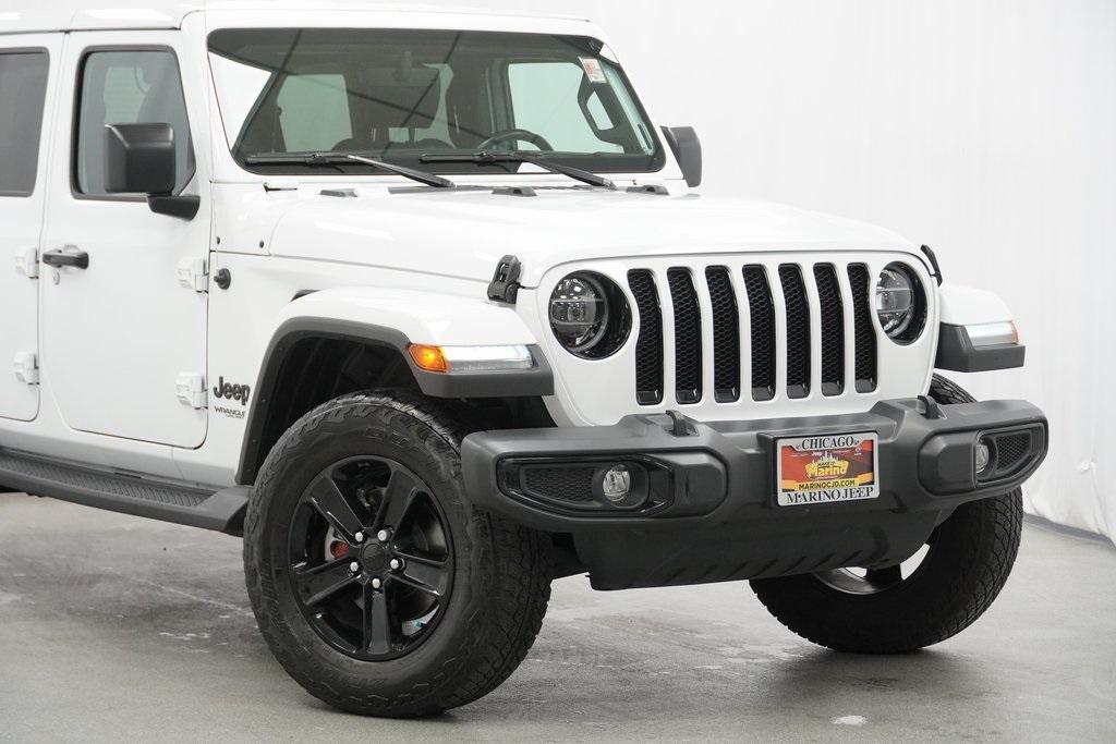 used 2022 Jeep Wrangler Unlimited car, priced at $35,394