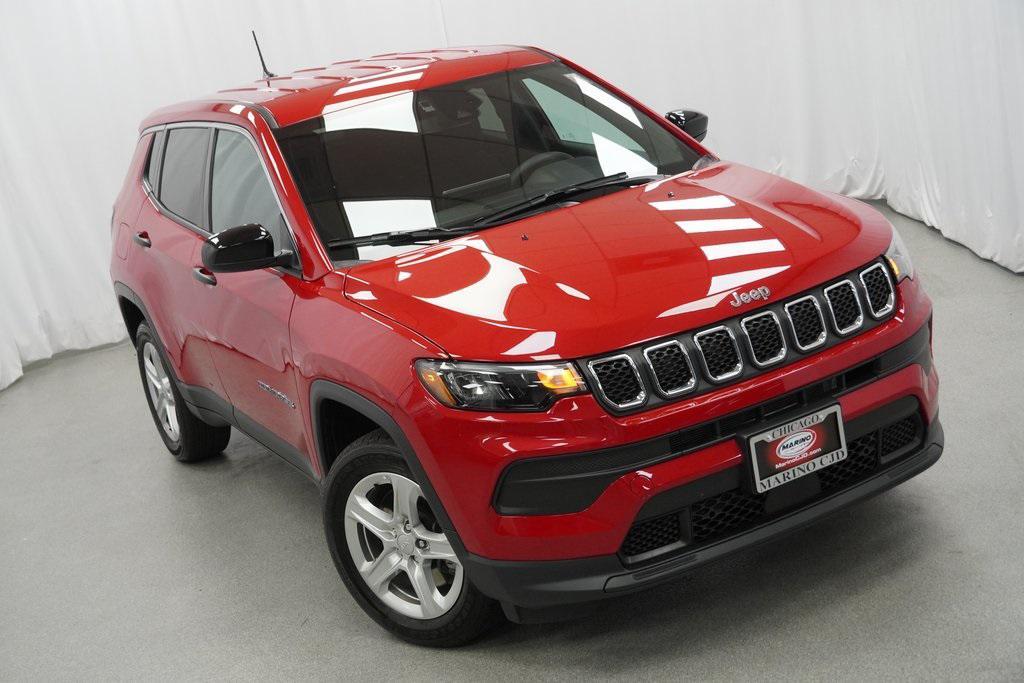 used 2023 Jeep Compass car, priced at $22,994