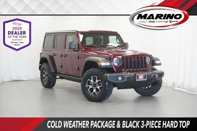 used 2021 Jeep Wrangler Unlimited car, priced at $37,794