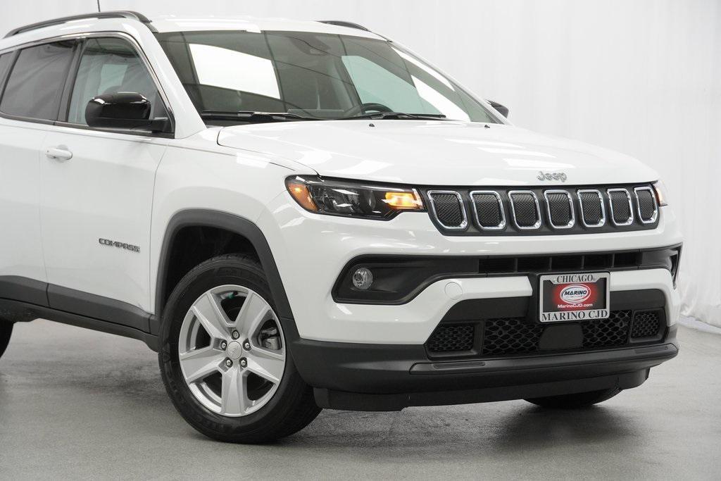used 2022 Jeep Compass car, priced at $23,494