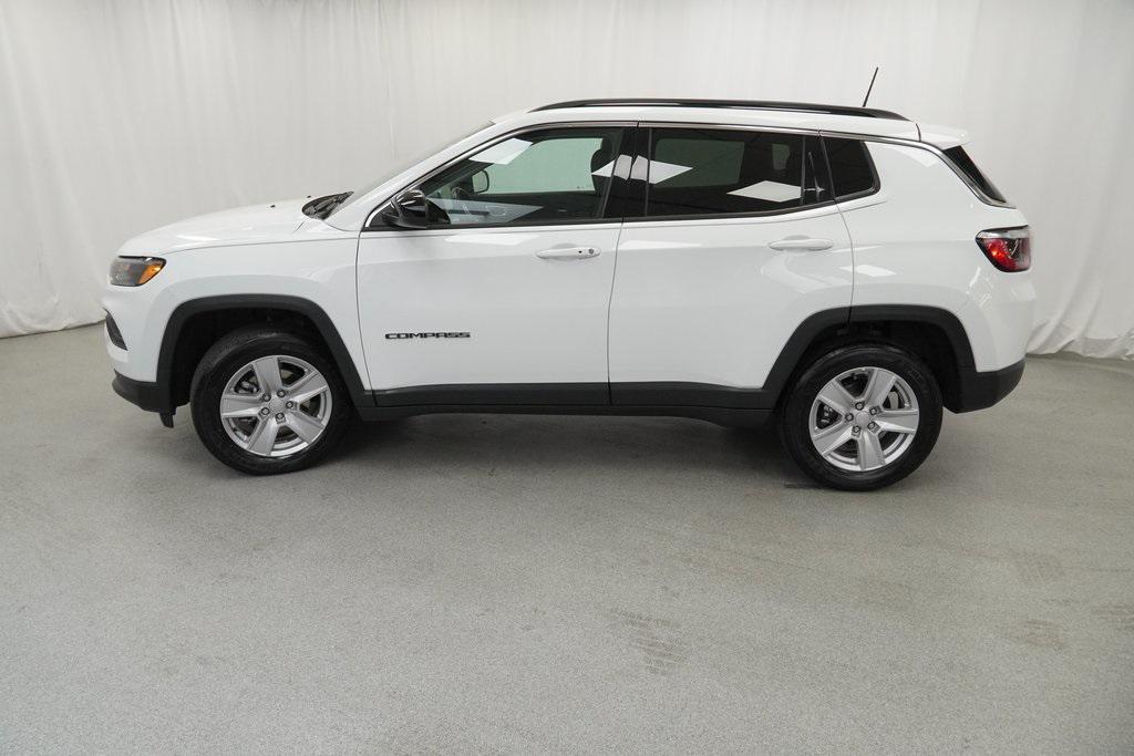 used 2022 Jeep Compass car, priced at $23,494