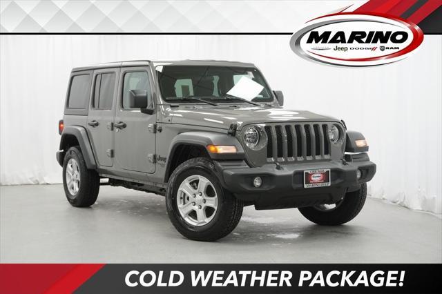 used 2021 Jeep Wrangler Unlimited car, priced at $28,994