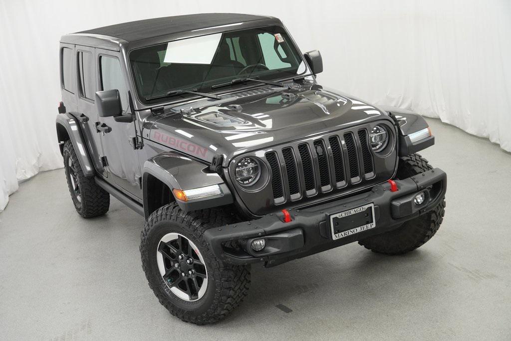 used 2020 Jeep Wrangler Unlimited car, priced at $38,694