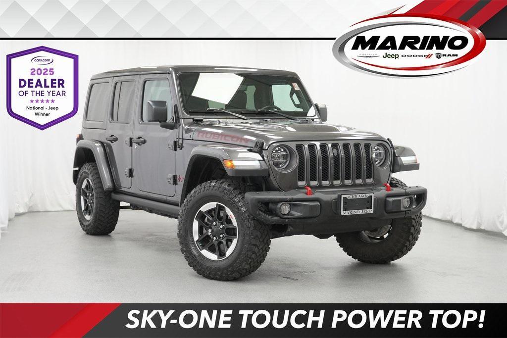 used 2020 Jeep Wrangler Unlimited car, priced at $38,694