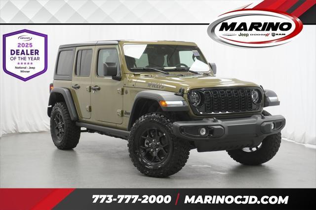 new 2025 Jeep Wrangler car, priced at $48,075