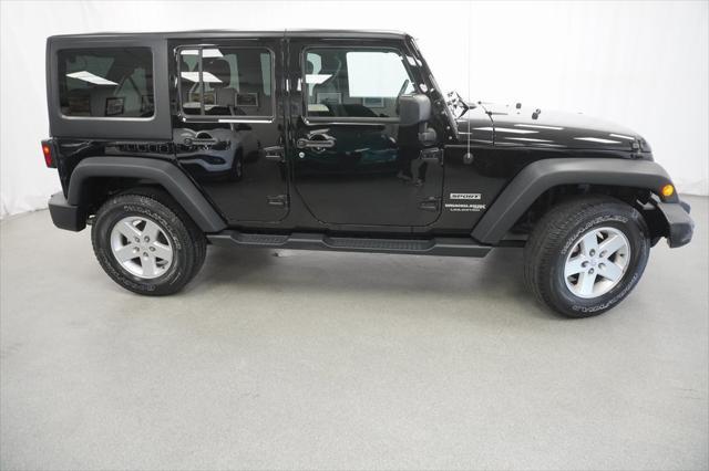 used 2018 Jeep Wrangler JK Unlimited car, priced at $26,494