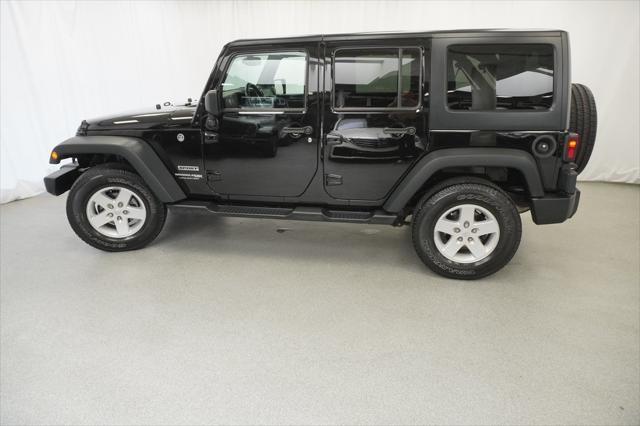 used 2018 Jeep Wrangler JK Unlimited car, priced at $26,494