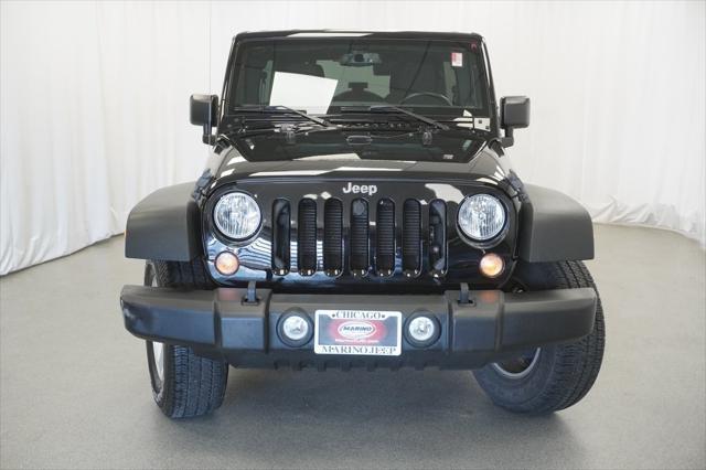 used 2018 Jeep Wrangler JK Unlimited car, priced at $26,494
