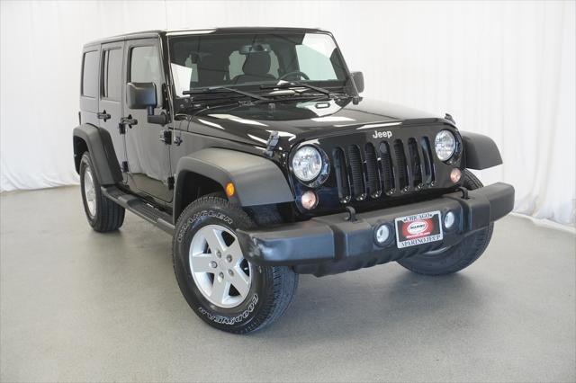 used 2018 Jeep Wrangler JK Unlimited car, priced at $26,494