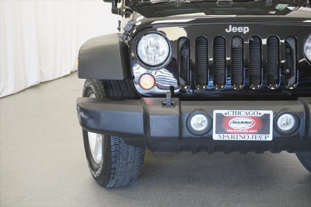 used 2018 Jeep Wrangler JK Unlimited car, priced at $26,494