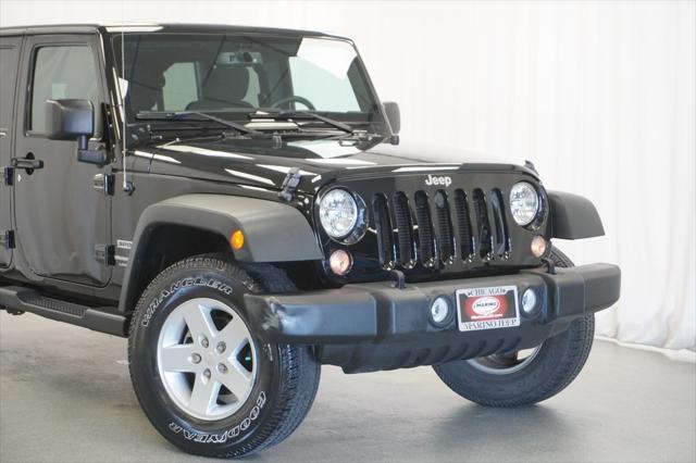 used 2018 Jeep Wrangler JK Unlimited car, priced at $26,494