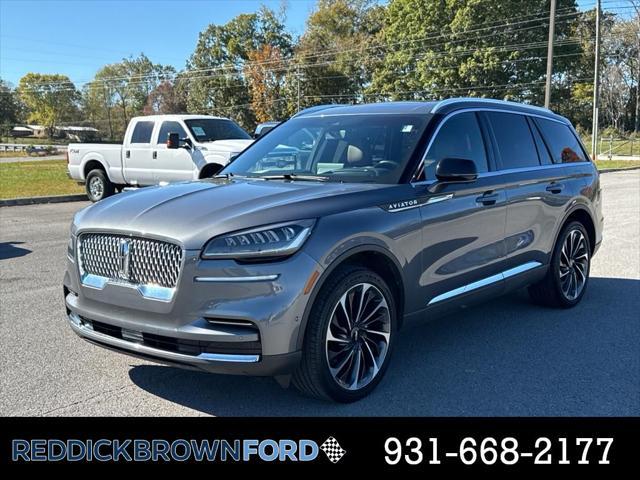 used 2022 Lincoln Aviator car, priced at $47,900