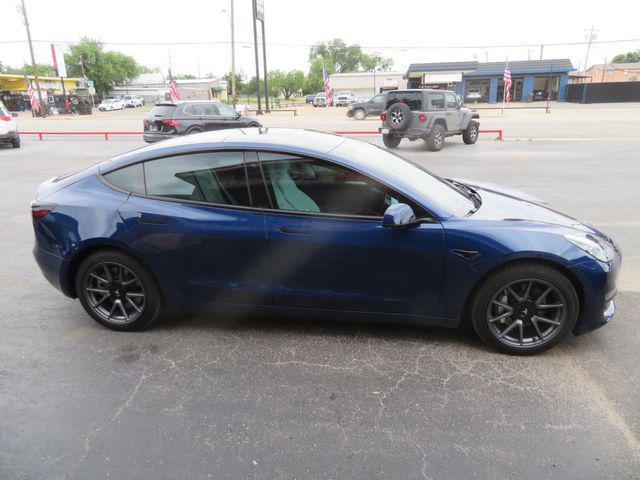 used 2022 Tesla Model 3 car, priced at $34,990