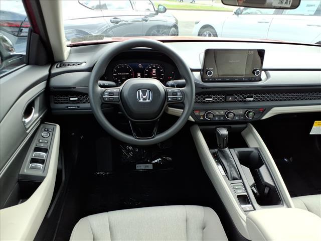 new 2025 Honda Accord car, priced at $32,210