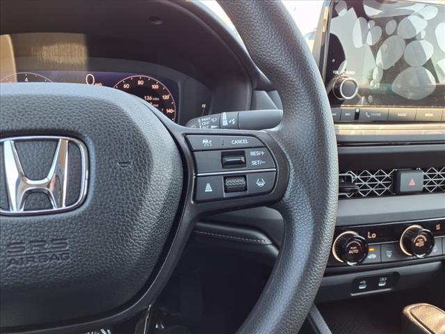 new 2025 Honda Accord car, priced at $29,445
