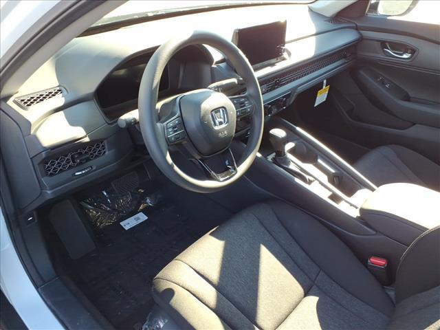 new 2025 Honda Accord car, priced at $29,945