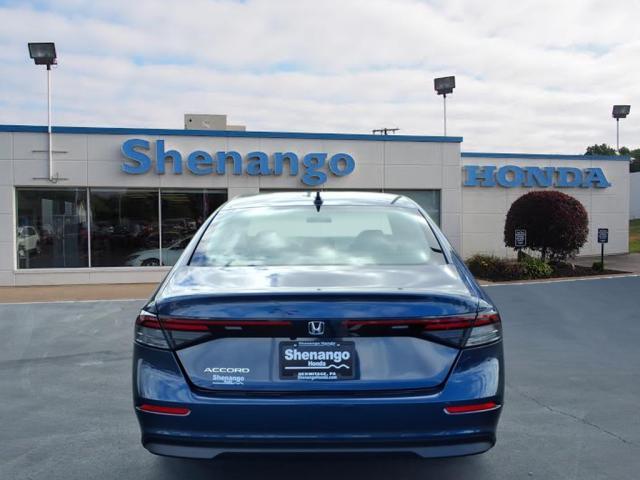 new 2025 Honda Accord car, priced at $31,755