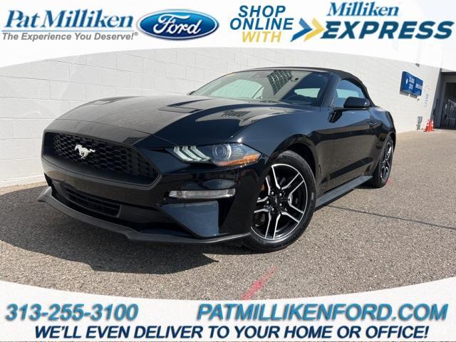 used 2021 Ford Mustang car, priced at $22,989