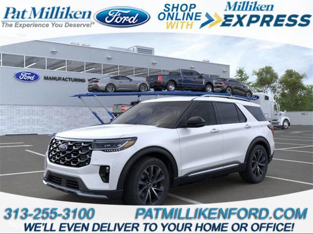 new 2025 Ford Explorer car, priced at $55,573