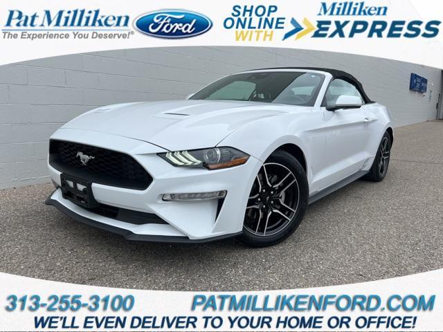 used 2021 Ford Mustang car, priced at $24,325