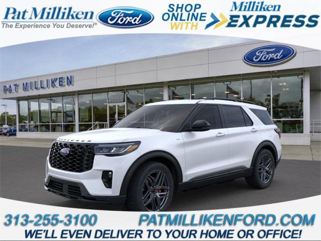 new 2025 Ford Explorer car, priced at $54,335