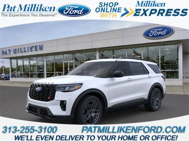 new 2025 Ford Explorer car, priced at $56,068