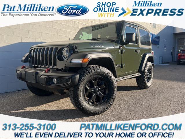 used 2022 Jeep Wrangler car, priced at $26,000