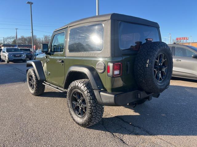 used 2022 Jeep Wrangler car, priced at $26,000