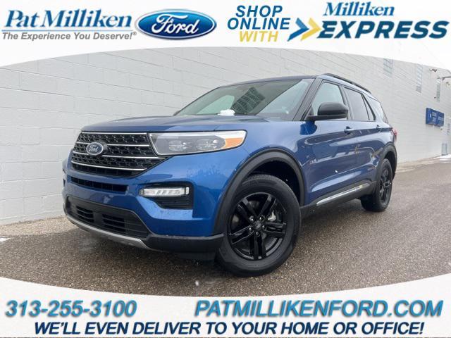 used 2023 Ford Explorer car, priced at $36,999