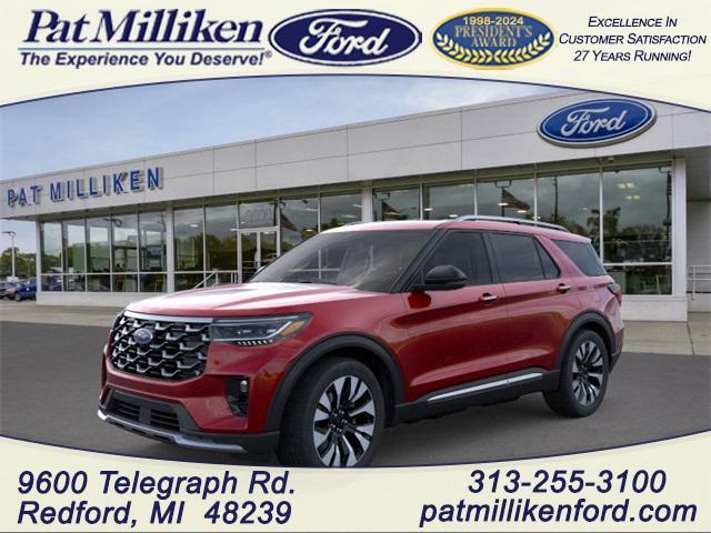 new 2025 Ford Explorer car, priced at $53,661