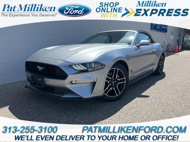 used 2021 Ford Mustang car, priced at $25,799